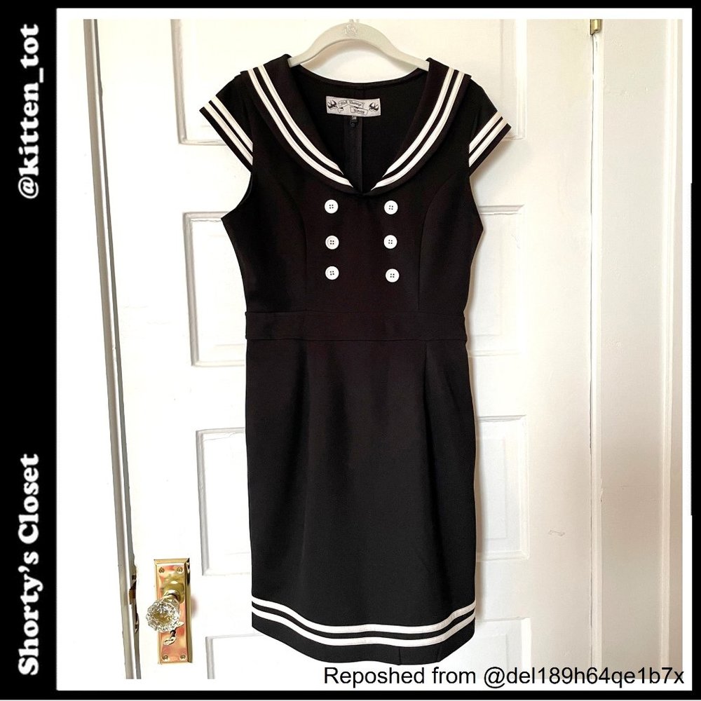 🚫SOLD🚫 Like new! Sweet, saucy sailor dress